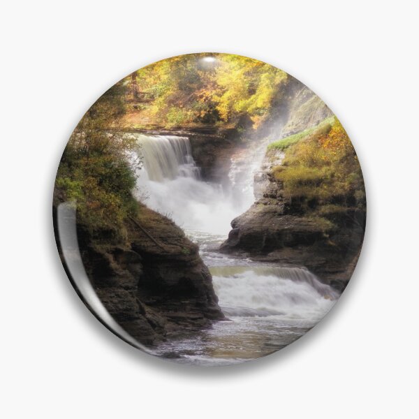 Item preview, Letchworth Lower Falls - New York designed and sold by Kathy Weaver.