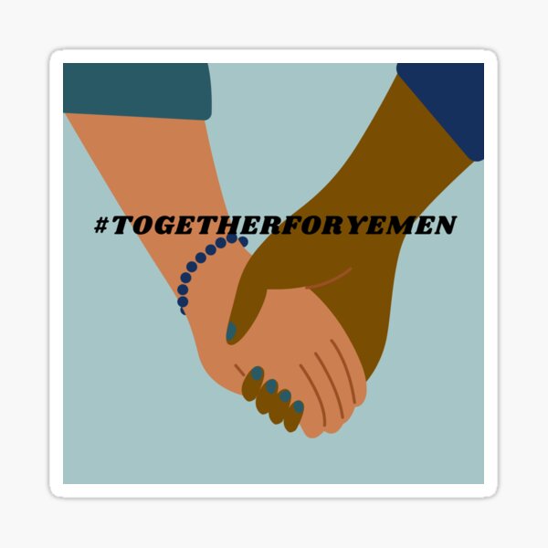 #TogetherforYemen Sticker