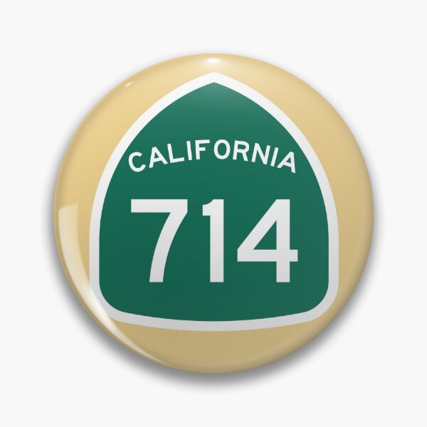 Item preview, California State Route 714 (Area Code 714) designed and sold by SRnAC.
