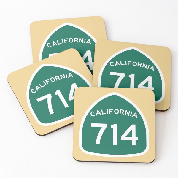 Item preview, California State Route 714 (Area Code 714) designed and sold by SRnAC.