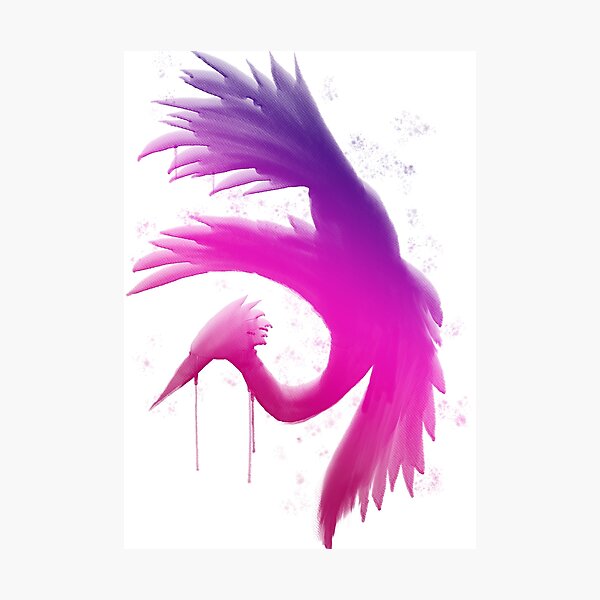 Item preview, Japanese Crane - Pink designed and sold by CallMeLaddy.