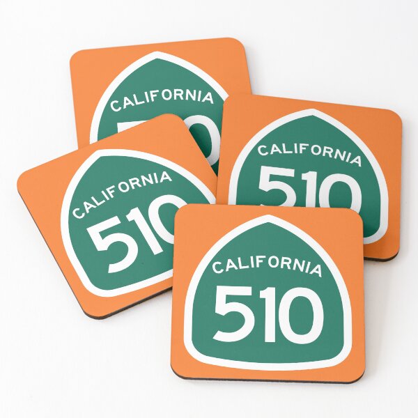 Item preview, California State Route 510 (Area Code 510) designed and sold by SRnAC.
