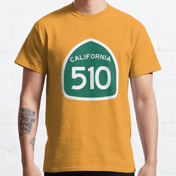 California State Route 510 (Area Code 510) Classic T-Shirt