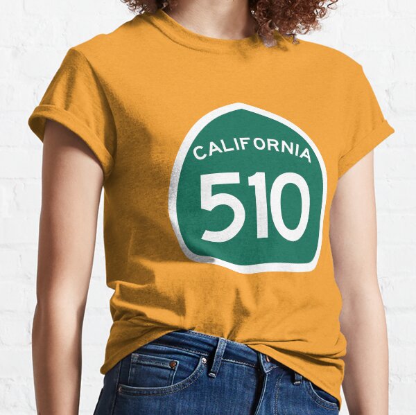 California State Route 510 (Area Code 510) Classic T-Shirt