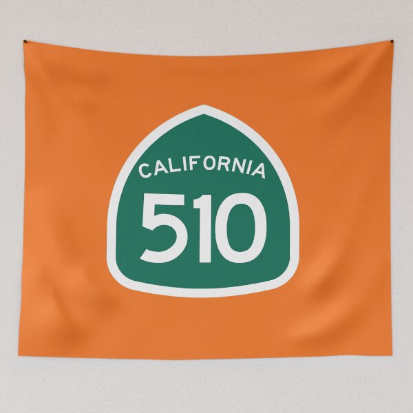 Item preview, California State Route 510 (Area Code 510) designed and sold by SRnAC.