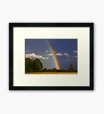 Rainbow Magic, September 2012, North England ( 3 features) Framed Print