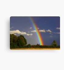 Rainbow Magic, September 2012, North England ( 3 features) Canvas Print