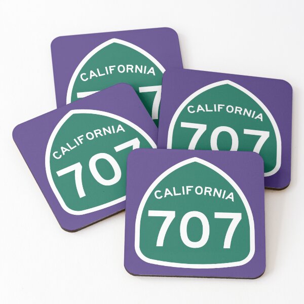 Item preview, California State Route 707 (Area Code 707) designed and sold by SRnAC.
