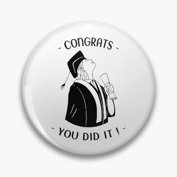 Item preview, Graduation Congrats, You Did It ! designed and sold by Wolfsign.