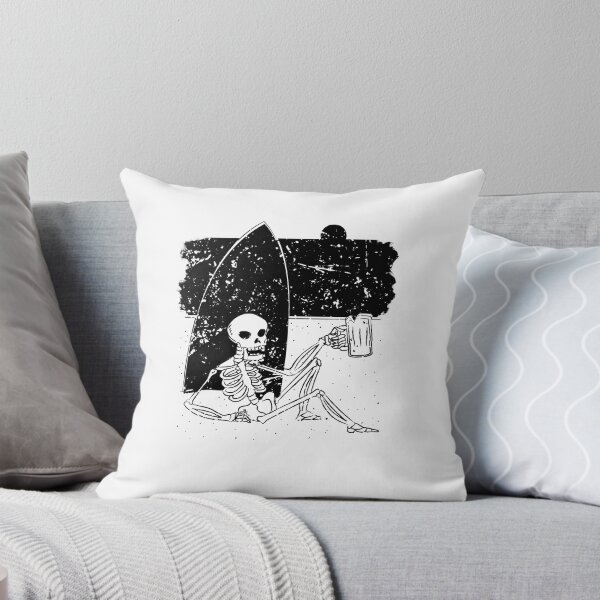 Item preview, Calavera escalofriante en la playa designed and sold by ThrowBack-Clot.
