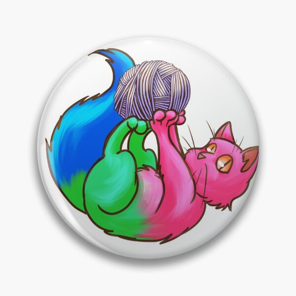 Item preview, Poly Pride cat designed and sold by Ryoukon.