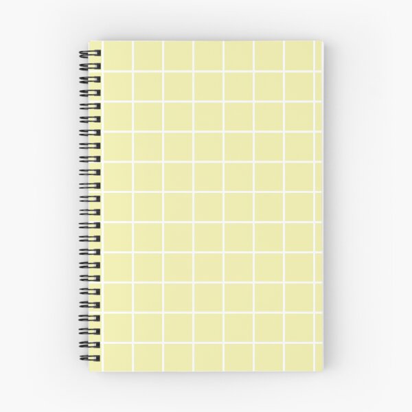 Item preview, White Grid on Light Yellow designed and sold by dnw946.