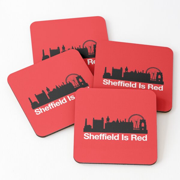 Item preview, Sheffield Is Red designed and sold by Confusion101.
