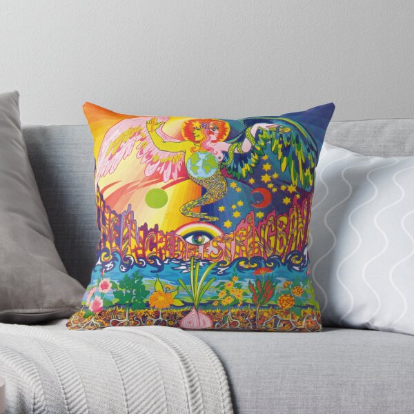 The Incredible String Band Album 5000 Spirits Throw Pillow