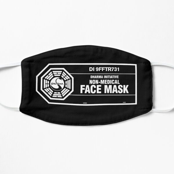 Dharma Initiative Face Mask (white) Mask