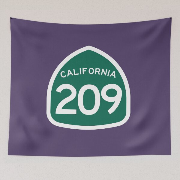 Item preview, California State Route 209 (Area Code 209) designed and sold by SRnAC.