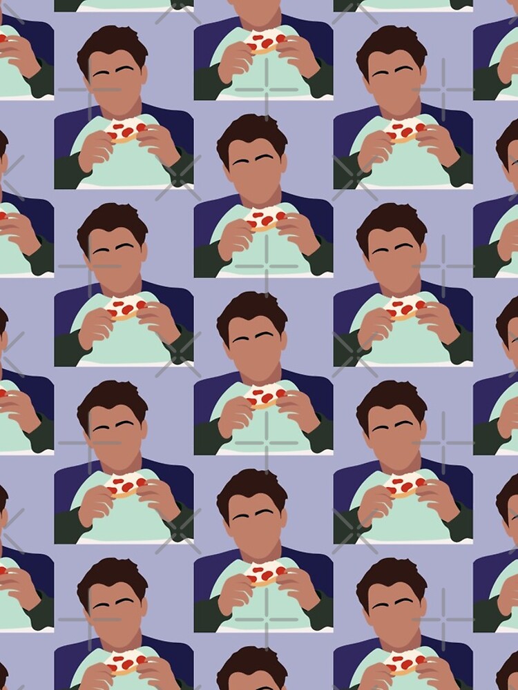 "joey eating pizza" iPhone Case & Cover by kris10scribbles | Redbubble