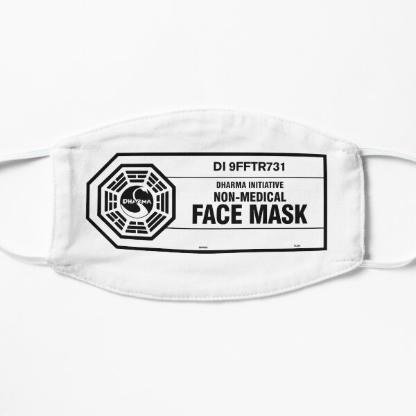 Dharma Initiative Face Mask (black) Mask