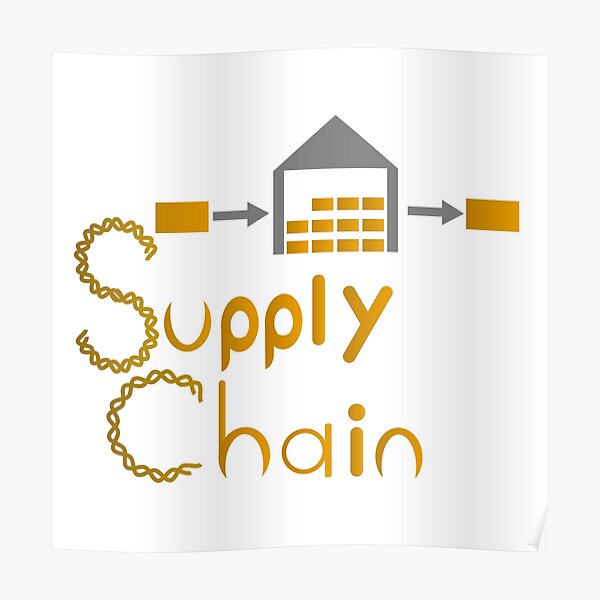 Supply Chain Poster By Eng Art Redbubble 5717