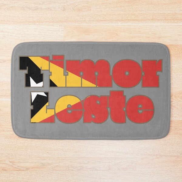 Item preview, Timor Leste Font with Timorese Flag designed and sold by Havocgirl.