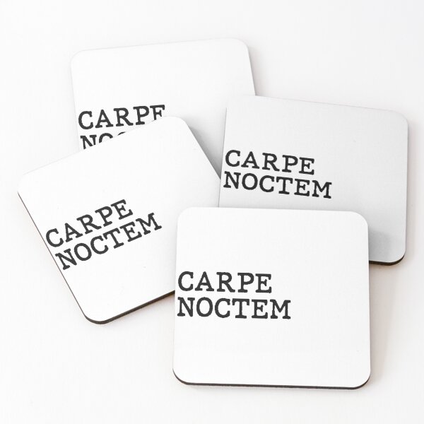 Item preview, Carpe noctem Latin Phrase designed and sold by xesed.
