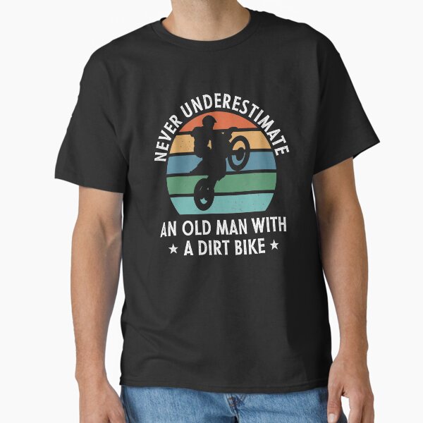 Item preview, Never Underestimate An Old Man With A Dirt Bike Motocross designed and sold by mouaataaz.