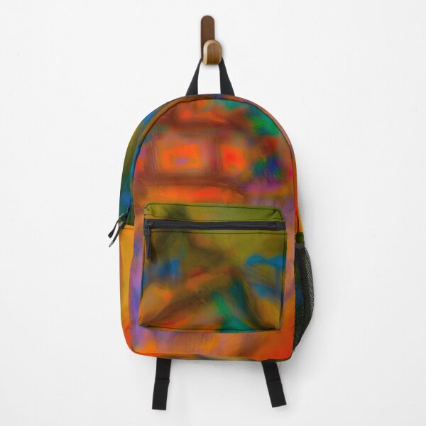 Item preview, Colorful Russian Woods Scene Abstract Art designed and sold by ntartworks.