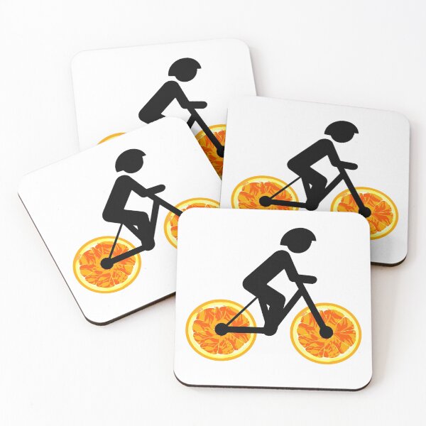 Item preview, Orange Cyclist  designed and sold by laugh-out-loud.