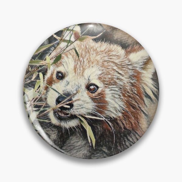 Item preview, Red Panda Having a Snack designed and sold by ReneeKennedy.