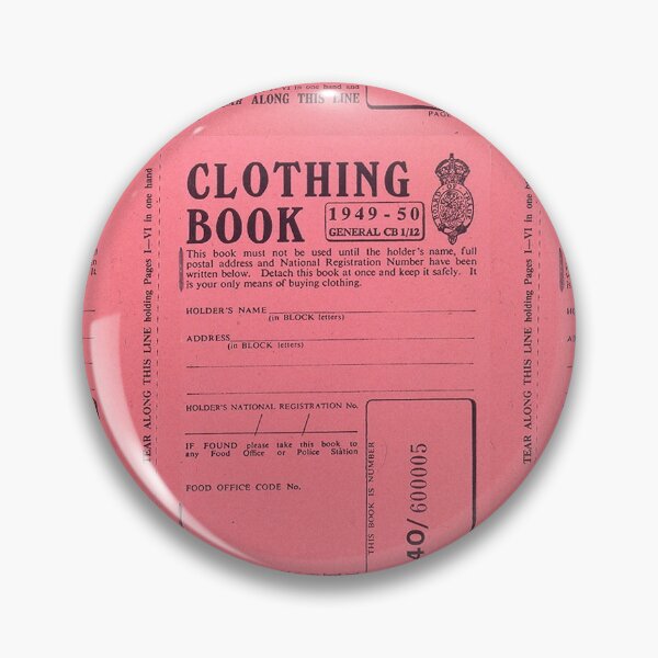 Item preview, Clothing Rations Book designed and sold by bertandgerts.