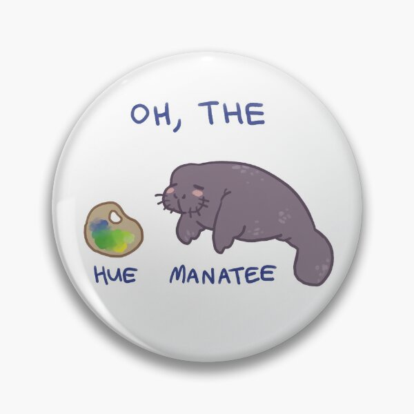Artikelvorschau, Oh The Hue Manatee entworfen und verkauft von emr-art.