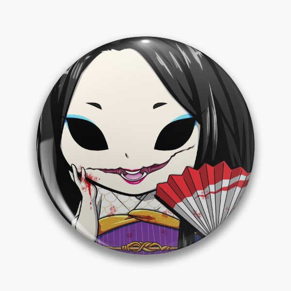 Item preview, Kuchisake Onna Slit-Mouth Woman Yokai Monster designed and sold by CorissaBees.