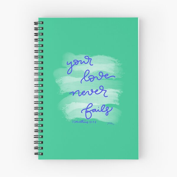 Item preview, Bible Verse Art - Your Love Never Fails designed and sold by Joellen Armstrong.