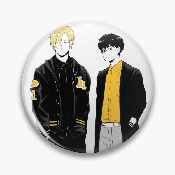 Banana Fish Eiji & Ash Lapel Pins Set of 2 – Shadow Anime