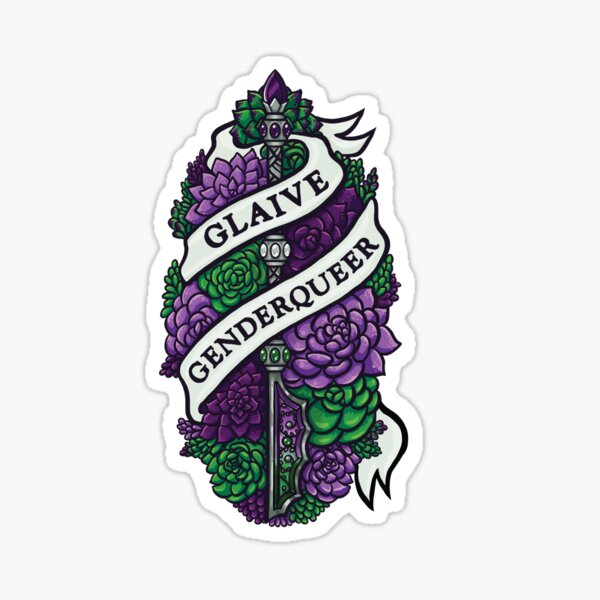Item preview, GLAIVE GENDERQUEER designed and sold by foxflight.