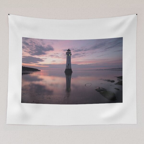Item preview, After Sunset Photograph . Location New Brighton Lighthouse,Wirral, Merseyside. England. designed and sold by ALEXANDER STEPHEN PEMBERTON.