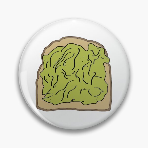 Item preview, avocado toast. designed and sold by Lauren Lloyd.