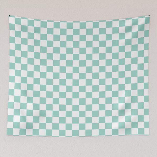 Item preview, Mint and White Checker designed and sold by dnw946.