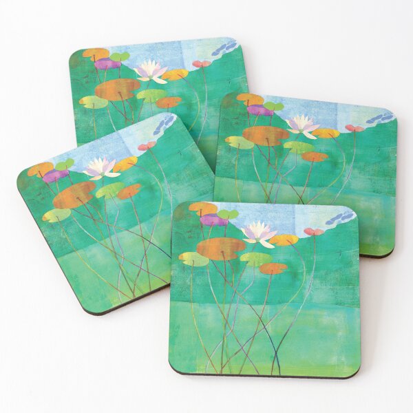 Item preview, Water Lilies Collage designed and sold by Lynnea Washburn.