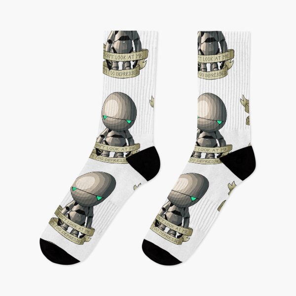 Item preview, Marvin the paranoid android  designed and sold by Clara Cosh-Escott.