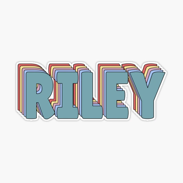 Riley In Graffiti Letters