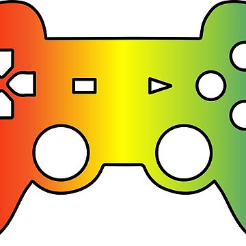 Rainbow Videogames Sticker for iOS & Android