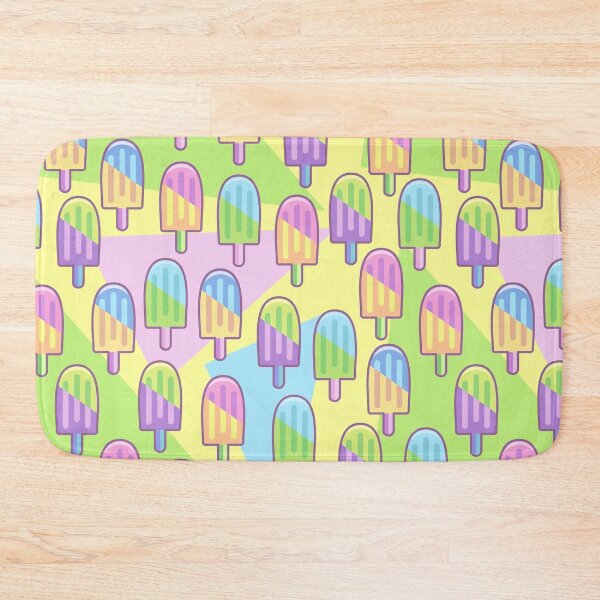 Item preview, Ice Lollipops Popsicles Summer Punchy Pastels Colors Pattern designed and sold by BluedarkArt.