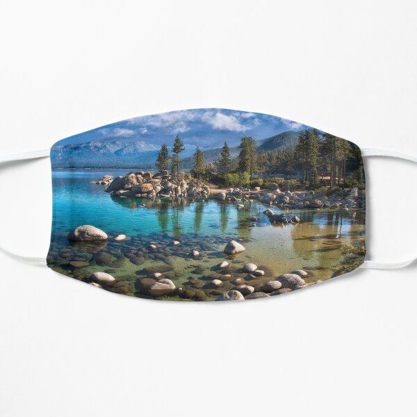 Sand harbor Morning - Lake Tahoe Mask