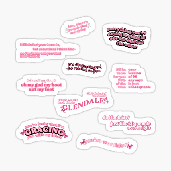 rosa kardashian tiktok Tonzitate Sticker