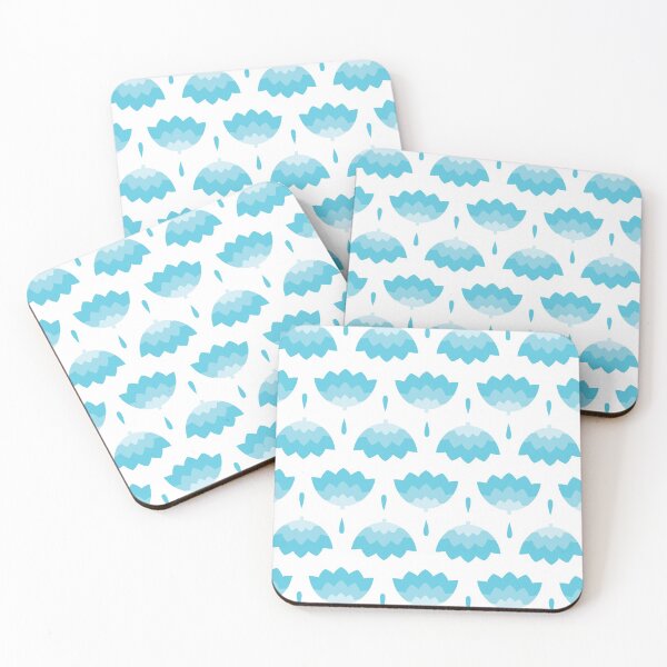 Item preview, Rainy Blue Flowers designed and sold by kjeppson.