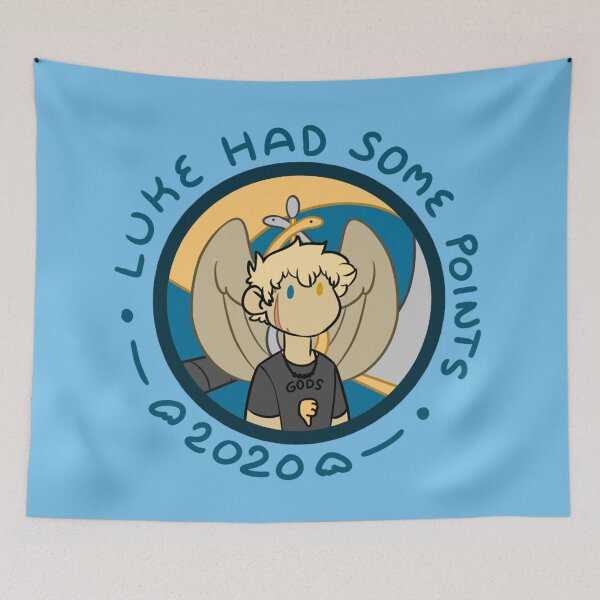 Item preview, Luke Had Some Points 2020 - Blue Text designed and sold by princessponies.