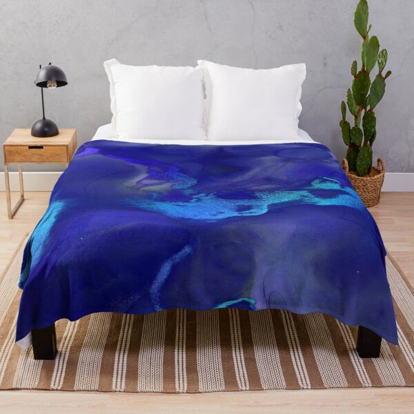 Item preview, Electric Blue Ink Splash designed and sold by WisdomInspired.