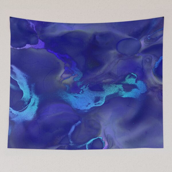 Item preview, Electric Blue Ink Splash designed and sold by WisdomInspired.
