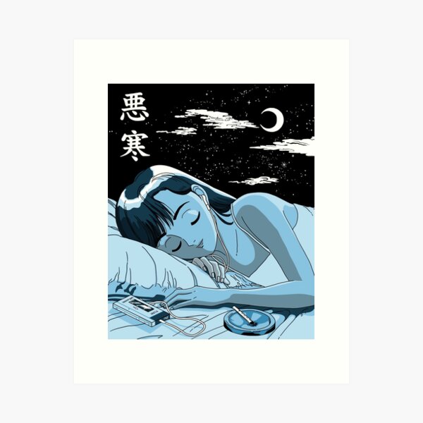 Artikel-Vorschau von Chill Lofi Schlaf, designt und verkauft von Pintwich.